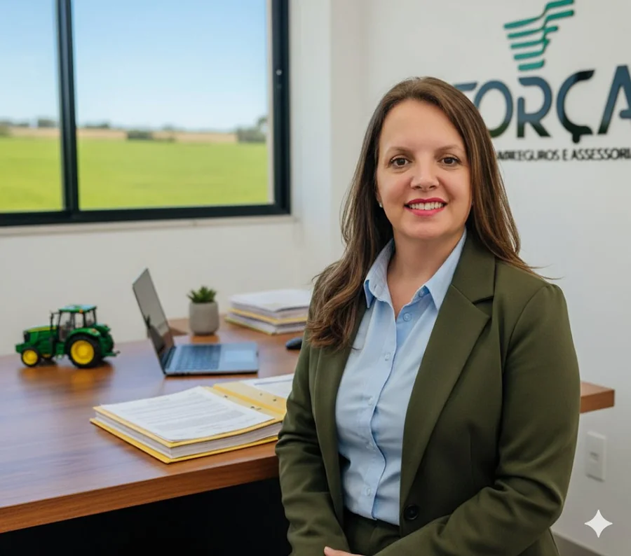 Fabiana Vieira, fundadora e CEO da Força Corretora de Seguros